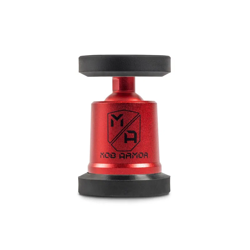 MOBN-MX-RD – MOB ARMOR Cell Phone Mount, Magnetic Adjustable Up To 25 Degrees Tilt And 360 Degrees Rotating 90 Pound ...